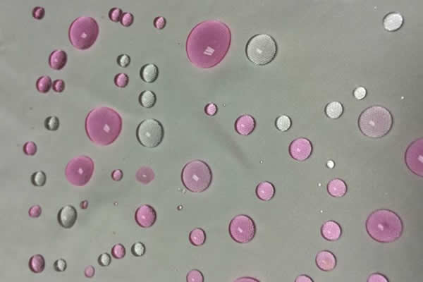 Glass finger-proof film for mobile phone